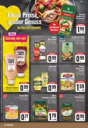 Gazetka promocyjna Edeka - Angebote der Woche - Gazetka - ważna od 17.06 do 17.06.2023 - strona 14 - produkty: aktionspreis, burger, eintöpfe, eis, elle, flasche, gewürz, Gewürzgurke, gewürzgurken, gin, gurke, gurken, hartweizen, italienische pasta, Kühne, LG, mais, pasta, reis, sauce, saucen, spaghetti, tee, Ti, tomate, tomaten, tomatensauce, Töpfchen, würzsauce, würzsaucen, ZTE