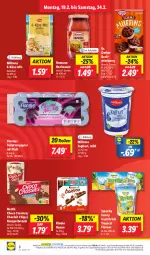 Gazetka promocyjna Lidl - Aktionsprospekt - Gazetka - ważna od 24.02 do 24.02.2024 - strona 10 - produkty: angebot, backmischung, Bona, brezel, Brezeln, chips, choclait chips, choco crossies, coupon, crossies, Dr. Oetker, drink, eis, elle, Floralys, homann, joghur, joghurt, Käse, Kinder, kinder bueno, Milbona, ndk, nestlé, papier, preisvorteil, reis, sauce, Schal, Schale, teller, Ti, toilettenpapier, vita