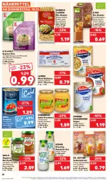 Gazetka promocyjna Kaufland - Prospekt - Gazetka - ważna od 24.01 do 24.01.2024 - strona 28 - produkty: angebot, apfel, aprikose, bamboo, beere, beutel, bio, chili, cirio, creme, Dr. Oetker, dressing, eimer, eis, elle, express-reis, frucht, Fruchtmus, genovese, hartweizen, himbeer, himbeere, kirsch, korn, kraft, Kühne, leimer, mango, mikrowelle, nudel, nudeln, odenwald, pesto, pfanne, pudding, reis, sac, suppe, tasse, Ti, tisch, Tofu, tomate, tomaten, vanille, wok, ZTE