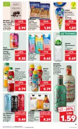 Gazetka promocyjna Kaufland - Prospekt - Gazetka - ważna od 24.01 do 24.01.2024 - strona 31 - produkty: Alwa, angebot, angebote, apfel, auer, bier, bio, brause, caramel, eis, eistee, elle, erfrischungsgetränk, frucht, früchte, getränk, getränke, gin, grana, granatapfel, grevensteiner, ice tea, LG, limo, limonade, mac, mango, melone, mineralwasser, mit frucht, natur, orange, pfirsich, pils, pralinen, Pretzel, Rana, Rauch, saft, schoko, schokolade, steiner, tee, Ti, Trüffel, volvic, wasser, wassermelone