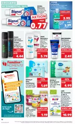 Gazetka promocyjna Kaufland - Prospekt - Gazetka - ważna od 24.01 do 24.01.2024 - strona 32 - produkty: angebot, bio, body, bodylotion, Brei, coupon, coupons, creme, dove, eis, ente, feuchttücher, fleisch, folgemilch, frucht, haarspray, handcreme, hipp, LG, listerine, Lotion, milch, mundspülung, natur, natura, neutrogena, oder schaumfestiger, omega, Omega-3, rwe, schaumfestiger, Signal, Sport, spülung, syoss, Ti, total care, tücher, vita, Vitamine, windeln, Yo, zahncreme, ZTE