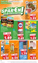 Gazetka promocyjna Kaufland - Prospekt - Gazetka - ważna od 24.01 do 24.01.2024 - strona 42 - produkty: angebot, burger, butter, eis, ferdi fuchs, Germ, gin, gouda, HP, jungbullen, Käse, käsescheiben, leberwurst, mac, milch, minutensteaks, mozzarella, natur, pflanze, pflanzen, Pflanzenfett, reinert, reis, rel, rügenwalder, salami, salz, schinken, schnittkäse, schnittkäsescheiben, snack, spitzenqualität, steak, steaks, tee, teewurst, Ti, wurst, ZTE