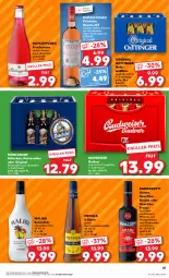 Gazetka promocyjna Kaufland - Prospekt - Gazetka - ważna od 24.01 do 24.01.2024 - strona 47 - produkty: alkohol, amaro, angebot, angebote, aperitivo rosato, beere, beeren, Bergamotte, bier, Blüte, brombeere, brombeeren, budweiser, doppio passo, ecco, eis, elle, frucht, fruchtsecco, gin, Hefe, johannisbeere, Johannisbeeren, kellerbier, kokos, kräuter, kräutern, Lagerbier, likör, Malibu, Metaxa, mönchshof, natur, oettinger, orange, orangen, passo, primitivo, radler, rama, ramazzott, ramazzotti, rosato, roséwein, rotkäppchen, rum, Spezi, spirituosen, Ti, wein, zitrone, zott