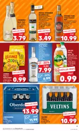 Gazetka promocyjna Kaufland - Prospekt - Gazetka - ważna od 24.01 do 24.01.2024 - strona 5 - produkty: alkohol, Alwa, angebot, angebote, beutel, burgunder, butter, butterkeks, chardonnay, eis, elle, freixenet, frucht, früchte, früchten, gewürz, grauburgunder, Havana Club, keks, kekse, leibniz, mac, mandel, mandeln, Michel Schneider, mineralwasser, mit frucht, orange, orangen, pils, pilsener, qualitätswein, riesling, Rivaner, rum, sekt, Spezi, tee, Ti, veltins, veltins pilsener, vodka, volvic, wasser, wein, Weißwein