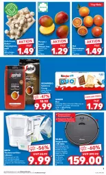 Gazetka promocyjna Kaufland - Prospekt - Gazetka - ważna od 24.01 do 24.01.2024 - strona 7 - produkty: akku, angebot, angebote, Behälter, Blutorange, bohne, bohnen, brita, bürste, champignon, champignons, decke, Deckel, eis, Elan, fernbedienung, keks, kekse, Kinder, mango, milch, orange, orangen, Reinigung, rwe, Saugroboter, Schal, Schale, schoko, schokolade, Segafredo, spülmaschinen, Ti, tisch, vileda, vollmilch, wasser, wasserfilter