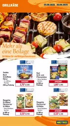 Gazetka promocyjna Metro - Wochen-Angebote - Gazetka - ważna od 30.08 do 30.08.2025 - strona 11 - produkty: angebot, bacon, Dr. Oetker, grill, Grillkäse, ilag, Käse, kräuter, kräutern, kuchen, lorenz, mac, milch, natur, pfanne, pfannen, pfannenkäse, pizza, rouge, rougette, salakis, salsiccia, schafkäse, schnitten, sim, Ti, tisch, und pfanne, zwiebel