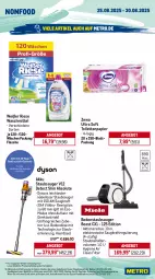 Gazetka promocyjna Metro - Wochen-Angebote - Gazetka - ważna od 30.08 do 30.08.2025 - strona 18 - produkty: Absolut Vodka, akku, ananas, angebot, Behälter, bodenstaubsauger, chardonnay, Dyson, eis, Elektro, elle, flasche, frucht, früchte, früchten, gallo, gallo family, getränk, getränke, grand sud, honig, kraft, mac, Metro, Palette, papier, pfirsich, reis, rotkäppchen, sekt, staubsauger, teller, Ti, Tiere, tisch, toilettenpapier, vanille, vodka, waschmittel, zewa