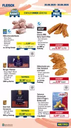 Gazetka promocyjna Metro - Wochen-Angebote - Gazetka - ważna od 30.08 do 30.08.2025 - strona 3 - produkty: ACC, angebot, beef, beutel, braten, brustfilet, burger, butter, buttermilch, Carpaccio, eis, Falsches Filet, filet, fleisch, gewürz, gulasch, hähnchenbrust, hähnchenbrustfilet, HP, lack, Metro, milch, reis, rind, rinder, rinderbraten, Rindersteak, roastbeef, salomon, Schal, Schale, schwein, schweine, schweinenacken, sim, spare ribs, steak, steakhüfte, tafelspitz, Ti, tiefpreis, weber, wein, weine