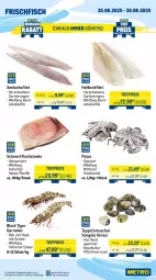 Gazetka promocyjna Metro - Wochen-Angebote - Gazetka - ważna od 30.08 do 30.08.2025 - strona 6 - produkty: Abtei, angebot, angebote, aqua, eis, entrecôte, filet, fisch, fleisch, frischfisch, garnelen, Heilbuttfilet, lachs, lachsfilet, lack, Metro, reis, rind, rinder, Schal, Schale, seelachsfilet, steak, steaks, teppich, Ti, tiefpreis, Wild