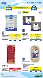 Gazetka promocyjna Metro - Wochen-Angebote - Gazetka - ważna od 30.08 do 30.08.2025 - strona 7 - produkty: angebot, beutel, eis, filet, filets, fisch, früchte, garnelen, lachs, mango, meeresfrüchte, melone, melonen, Metro, Muscheln, obst, orange, orangen, Pangasius, Räucherlachs, reis, Schal, Schale, Ti, tiefpreis, wasser, wassermelone, wassermelonen