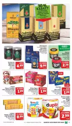 Gazetka promocyjna Marktkauf - Prospekt - Gazetka - ważna od 04.02 do 04.02.2023 - strona 19 - produkty: chips, choclait chips, cola, crossies, duplo, eis, ferrero, gin, hafer, keks, Kinder, korn, leibniz, Meister, mövenpick, natur, Pick Up!, reis, riegel, ritter, ritter sport, schoko, schokowürfel, Sport, starbucks, Ti, würfel, ZTE