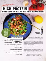 Gazetka promocyjna Hit - pures Leben - Gazetka - ważna od 30.06 do 30.06.2025 - strona 25 - produkty: aceto, aceto balsamico, balsam, balsamico, bio, chili, cola, deo, dressing, eis, essig, feta, knoblauch, leine, linsen, olive, oliven, olivenöl, petersilie, pfeffer, rezept, Rote Linsen, rucola, rwe, saft, salat, salz, Schal, Schale, schüssel, Soda, Spülen, Ti, tomate, tomaten, wasser, würfel, zitrone, zitronen, zitronensaft