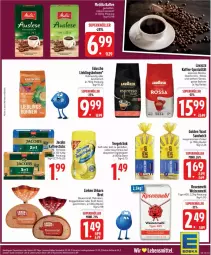 Gazetka promocyjna Edeka - Prospekte - Gazetka - ważna od 21.06 do 21.06.2025 - strona 15 - produkty: auer, Bau, Bauer, beutel, bohne, bohnen, brot, eduscho, eis, espresso, getränk, golden toast, jacobs, kaffee, korn, kraft, lavazza, lebensmittel, lieken, mac, mehl, melitta, reis, rosen, Rosenmehl, sandwich, schnitten, Spezi, tee, Ti, tisch, toast, type 405, urkorn, weizenmehl, ZTE