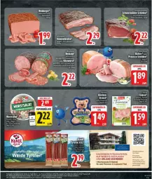 Gazetka promocyjna Edeka - Prospekte - Gazetka - ważna od 21.06 do 21.06.2025 - strona 17 - produkty: auer, Bau, Bauer, Beskada, butter, deka, ecco, eis, erde, finesse, herta, Käse, mac, prosecco, reis, salat, schinken, Spezi, tee, Ti, wiesbauer, wurst, ZTE