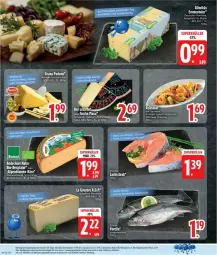 Gazetka promocyjna Edeka - Prospekte - Gazetka - ważna od 21.06 do 21.06.2025 - strona 18 - produkty: Abtei, bio, bioland, blume, blumen, deka, eis, elle, emmentaler, forelle, garnelen, grana, grana padano, hartkäse, italienischer hartkäse, Käse, lachs, padano, Rana, reis, rel, salat, schnittkäse, steak, Ti, tisch, ZTE