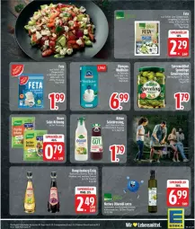 Gazetka promocyjna Edeka - Prospekte - Gazetka - ważna od 21.06 do 21.06.2025 - strona 21 - produkty: deka, elle, essig, feta, flasche, Kühne, milch, natives olivenöl, olive, oliven, olivenöl, olivenöl extra, salz, Ti