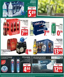 Gazetka promocyjna Edeka - Prospekte - Gazetka - ważna od 21.06 do 21.06.2025 - strona 23 - produkty: adelholzener, Alwa, bier, bio, brita, coca-cola, cola, decke, Deckel, eis, fanta, flasche, glasflasche, Holz, Kilkenny, Maxtra, Mezzo Mix, mineralwasser, mönchshof, natur, pils, pilsener, radler, reis, sprite, Sprudel, tee, Ti, veltins, wasser, wasserfilter, ZTE