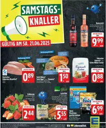 Gazetka promocyjna Edeka - Prospekte - Gazetka - ważna od 21.06 do 21.06.2025 - strona 30 - produkty: albray, amaro, aperitivo rosato, brustfilet, Cap, chaumes, eis, elle, filet, Finish, hähnchen-brustfilet, Käse, lachs, lachsfilet, mac, rama, ramazzott, ramazzotti, reis, rosato, rwe, saint albray, südzucker, tee, Ti, weichkäse, zott, ZTE, zucker