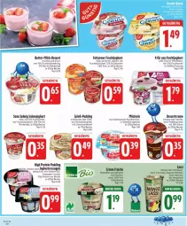 Gazetka promocyjna Edeka - Prospekte - Gazetka - ważna od 21.06 do 21.06.2025 - strona 8 - produkty: Becher, beere, bio, bioland, butter, creme, dessert, eis, frucht, fruchtjoghurt, getränk, hartweizen, himbeer, himbeere, joghur, joghurt, joghurt mild, K2, korn, mango, milch, milchreis, mit frucht, ndk, pudding, reis, sahne, Sahnejoghurt, schoko, Ti, vanille, vita, Vitamin B, vollmilch