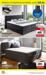 Gazetka promocyjna Lidl - Aktuelle Onlineshop-Highlights - Gazetka - ważna od 30.04 do 30.04.2022 - strona 24 - produkty: bett, bettkasten, boxspringbett, federkern, federkernmatratze, kernmatratze, mac, matratze, matratzen, möbel, nachtkonsole, ndk, ring, schlafzimmer, schubladen, Tasche, taschen, taschenfederkern-matratze, Ti, topper, ZTE
