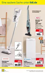 Gazetka promocyjna Lidl - Aktuelle Onlineshop-Highlights - Gazetka - ważna od 30.04 do 30.04.2022 - strona 36 - produkty: akku, bürste, eis, kraft, Leuchte, leuchten, li-ion-akku, ndk, Reinigung, sac, staubsauger, Stielstaubsauger, Ti, Toplader, ZTE