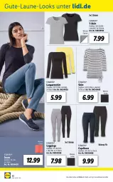 Gazetka promocyjna Lidl - Aktuelle Onlineshop-Highlights - Gazetka - ważna od 30.04 do 30.04.2022 - strona 38 - produkty: Cap, caprihose, esmara, gin, hose, jeans, Langarmshirt, leggings, ndk, shirt, T-Shirt, Ti