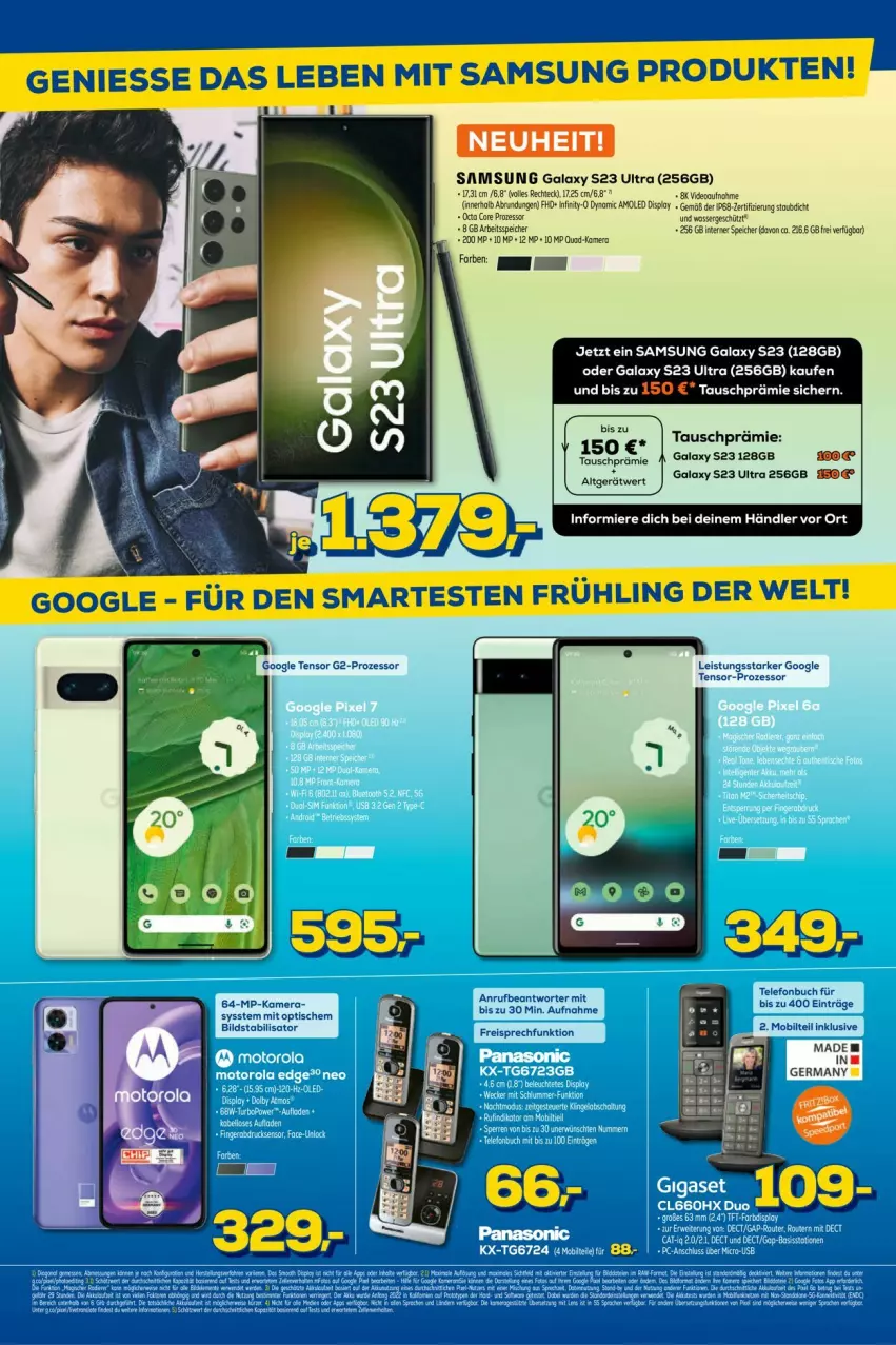 Aktueller Prospekt Euronics - Prospekte - von 15.03 bis 22.03.2023 - strona 2 - produkty: deo, HP, Samsung, samsung galaxy, Samsung Galaxy S