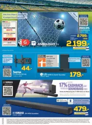 Gazetka promocyjna Euronics - Prospekte - Gazetka - ważna od 23.06 do 23.06.2024 - strona 4 - produkty: consors finanz, eimer, eis, LG, mastercard, Philips, rel, soundbar, tee, Ti