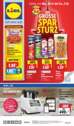 Gazetka promocyjna Lidl - Aktionsprospekt - Gazetka - ważna od 03.12 do 03.12.2022 - strona 1 - produkty: alesto, angebot, angebote, Bad, bio, Dr. Oetker, eis, elle, elsässer art, erdnüsse, flammkuchen, jumbo, kuchen, lamm, milka, pizza, pringles, reis, ring, ristorante, ristorante pizza, teller, Ti, ZTE