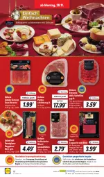 Gazetka promocyjna Lidl - Aktionsprospekt - Gazetka - ważna od 03.12 do 03.12.2022 - strona 10 - produkty: ACC, Bresaola, Carpaccio, dell, eis, fisch, fische, jamón serrano, LG, ndk, olive, oliven, olivenöl, olivenöl extra, parmaschinken, parmigiano, parmigiano reggiano, reggiano, reis, resa, rind, rinder, salami, Schal, Schale, schinken, schnitten, serrano, Spezi, Ti, wurst, ZTE