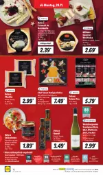 Gazetka promocyjna Lidl - Aktionsprospekt - Gazetka - ważna od 03.12 do 03.12.2022 - strona 12 - produkty: antipasti, asti, Bona, burgunder, champignon, champignons, cheddar, chili, eis, elle, Käse, LG, Löffel, mac, Milbona, milch, ndk, nuss, olive, oliven, olivenöl, olivenöl extra, salami, sauvignon, sauvignon blanc, Schal, Schale, teller, Ti, weichkäse, wein, Weißwein