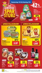 Gazetka promocyjna Lidl - Aktionsprospekt - Gazetka - ważna od 03.12 do 03.12.2022 - strona 40 - produkty: butter, Butterschmalz, dulano, eis, elle, fol epi, Hohes C, Käse, käsescheiben, kerrygold, kerrygold extra, landliebe, leberwurst, malz, ndk, preisvorteil, pudding, reis, rügenwalder, Schal, Schale, Schmalz, teller, Ti, wurst