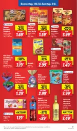 Gazetka promocyjna Lidl - Aktionsprospekt - Gazetka - ważna od 03.12 do 03.12.2022 - strona 41 - produkty: 7UP, angebot, Bau, Baumschmuck, blume, blumen, blumenöl, brot, caramel, chips, choclait chips, choco crossies, crossies, eis, elle, filet, filets, fisch, freixenet, Glühwein, gutfried, Käse, milka, Mirinda, nesquik, nestlé, Ofen, Ofenkäse, pepsi, reis, rind, rouge, rougette, rustipani, Schmuck, sonnenblume, sonnenblumen, sonnenblumenöl, teller, thunfisch, thunfisch filets, Ti, wagner, wein, Yo, yogurette, ZTE