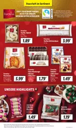 Gazetka promocyjna Lidl - Aktionsprospekt - Gazetka - ważna od 03.12 do 03.12.2022 - strona 63 - produkty: angebot, auer, Berger, Edelmarzipan, eis, ente, erde, kakao, kuchen, Lebkuchen, Lübecker, marzipan, nürnberger, Oblaten, reis, schoko, schokolade, Stollen, Ti, Tiere, vanille, Vanille-Kipferl, ZTE