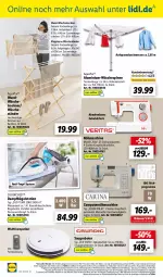 Gazetka promocyjna Lidl - Wochen-Highlights im Onlineshop - Gazetka - ważna od 24.09 do 24.09.2023 - strona 6 - produkty: akku, angebot, angebote, aqua, AquaPur, auto, bambus, bügel, Bügelstation, computer, dampfbügelstation, dell, eis, elle, fernbedienung, HP, kraft, messer, Mode, Nähmaschine, ndk, pute, reis, rel, Ria, Saugroboter, Schal, Schale, silvercrest, telefon, Ti, Trockner, uhr, wäschespinne, wäschetrockner, wasser, wassertank, weck