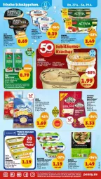 Gazetka promocyjna Penny - Prospekte - Gazetka - ważna od 29.04 do 29.04.2023 - strona 25 - produkty: activia, angebot, angebote, arla, becel, Becher, beutel, cerealien, erde, finello, frucht, goldsteig, grana, grana padano, Grießpudding, Jubiläums, Käse, kracher, langnese, mac, margarine, maultaschen, mozzarella, padano, pizza, pudding, Rana, rel, riserva, Tasche, taschen, tee, Ti