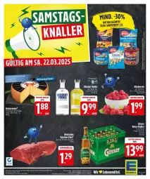 Gazetka promocyjna Edeka - Prospekte - Gazetka - ważna od 22.03 do 22.03.2025 - strona 28 - produkty: beere, beeren, flasche, himbeer, himbeere, himbeeren, natur, radler, rind, rinder, Ti