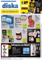 Gazetka promocyjna Diska - Prospekte - Gazetka - ważna od 30.09 do 30.09.2023 - strona 1 - produkty: aktionspreis, Alwa, angebot, angebote, auto, Bau, Becher, beere, beeren, bett, brunnen, butter, decke, deka, eis, erdbeere, erdbeeren, ferrero, franken brunnen, hähnchenschenkel, henkel, kaffee, kaffeegenuss, meggle, melitta, mineralwasser, nuss, nutella, reis, salz, Schal, Schale, schenkel, Schütze, Sprudel, Streichzart, tee, Ti, tisch, wasser, wassertank, ZTE