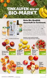 Gazetka promocyjna Kaufland - Kaufland - Gazetka - ważna od 19.06 do 19.06.2024 - strona 3 - produkty: angebot, angebote, auer, Bau, bio, decke, elle, mac, natur, Nektar, nektarinen, pfirsich, pfirsiche, plattpfirsiche, Romatomaten, tafeläpfel, Ti, tomate, tomaten, usb, zitrone, zitronen