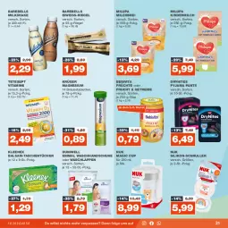 Gazetka promocyjna Real - Gazetka - ważna od 18.11 do 18.11.2023 - strona 21 - produkty: balsam, bebivita, brause, Brausetabletten, Brei, DryNites, duni, Duniwell, eis, frucht, früchte, handschuhe, Kinder, kindermilch, krüger, LG, magnesium, milch, milupa, nuk, Pants, Pyjama, rebell, riegel, schuhe, shake, tablet, tablett, Tablette, Tasche, taschen, taschentücher, tücher, vita, Vitamine, waschhandschuh, waschlappen