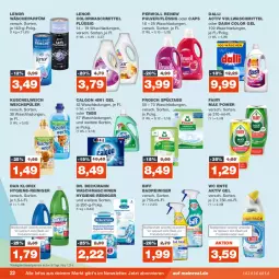 Gazetka promocyjna Real - Gazetka - ważna od 18.11 do 18.11.2023 - strona 22 - produkty: aktiv gel, Bad, biff, calgon, Cap, colorwaschmittel, dalli, Dr. Beckmann, eis, ente, fairy, Frosch, hygiene-reiniger, Kuschelweich, lenor, LG, perwoll, reiniger, reis, Ti, vollwaschmittel, wäscheparfüm, waschmaschine, waschmaschinen, waschmittel, wc ente, weichspüler, ZTE