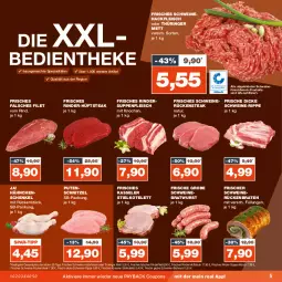 Gazetka promocyjna Real - Gazetka - ważna od 18.11 do 18.11.2023 - strona 5 - produkty: braten, bratwurst, coupon, coupons, eis, Falsches Filet, filet, fleisch, hackfleisch, hähnchenschenkel, henkel, hüftsteak, kasseler, kotelett, mac, Mett, natur, payback, pute, putenschnitzel, reis, rind, rinder, rinderfilet, ring, Rückenbraten, Rückensteak, schenkel, schnitzel, schwein, schweine, Schweinebratwurst, Schweinehackfleisch, schweinerücken, Spezi, steak, suppe, suppen, suppenfleisch, Ti, wein, weine, wurst, ZTE