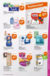 Gazetka promocyjna Tegut - Angebote der Woche - Gazetka - ważna od 15.07 do 15.07.2023 - strona 21 - produkty: beutel, binden, bio, brita, Damenbinden, filterkartuschen, flasche, geschirr, geschirrspülmittel, gin, katzennahrung, katzensnack, katzensnacks, küche, Küchen, küchentücher, Maxtra, perwoll, pril, slip, slipeinlagen, snack, snacks, spülmittel, Tempo, Ti, toilettentücher, tücher, waschmittel, whiskas