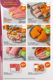 Gazetka promocyjna Tegut - Angebote der Woche - Gazetka - ważna od 15.07 do 15.07.2023 - strona 6 - produkty: angebot, angebote, bio, dekoration, eis, ente, fleisch, gewürz, grill, gulasch, henkel, Käse, landprimus, natur, Ria, saft, schenkel, schinken, schnitzel, schwein, schweine, schweinefleisch, schweinegulasch, schweinerücken, schweineschnitzel, Ti, wein, weine, wurst