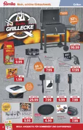 Gazetka promocyjna Famila - Prospekte - Gazetka - ważna od 29.06 do 29.06.2024 - strona 2 - produkty: akku, angebot, angebote, batterie, bier, braten, Bratenthermometer, burger, bürste, decke, Deckel, E-Bike, edelstahl, eis, elle, felgen, gabel, Garten, getränk, getränke, grill, grillfläche, grillrost, grillzange, hamburger, Holz, holzkohle, holzkohlegrill, Kohlegrill, lack, LG, messer, passend für alle, pizza, reis, Ria, rundgrill, sac, Schal, schrauben, schüssel, spülmaschinen, teller, thermometer, Ti, tisch, würfel, ZTE