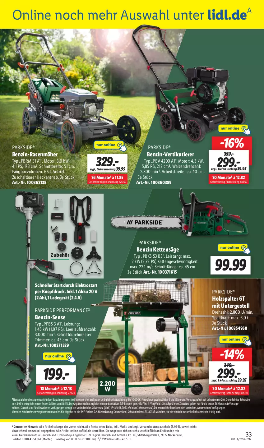 Aktueller Prospekt Lidl - Aktionsprospekt - von 26.02 bis 02.03.2024 - strona 39 - produkty: akku, angebot, angebote, Brei, eis, Elektro, elle, erde, Holz, Holzspalter, Kette, kraft, ladegerät, messer, ndk, Parkside, rasen, rasenmäher, reis, rel, säge, Schal, Schale, telefon, Ti, Tiere, uhr