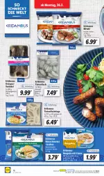 Gazetka promocyjna Lidl - Aktionsprospekt - Gazetka - ważna od 02.03 do 02.03.2024 - strona 18 - produkty: Bifteki, creme, fisch, Käse, Käseschnecke, ndk, ring, Schal, Schale, Tasche, taschen, Ti, Tintenfischringe, zucker