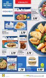 Gazetka promocyjna Lidl - Aktionsprospekt - Gazetka - ważna od 02.03 do 02.03.2024 - strona 20 - produkty: frutti di mare, Käse, Käseschnecke, Moussaka, ndk, Schal, Schale, Tasche, taschen, Ti