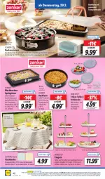 Gazetka promocyjna Lidl - Aktionsprospekt - Gazetka - ważna od 02.03 do 02.03.2024 - strona 46 - produkty: angebot, Backform, Container, decke, dell, eis, elle, ernesto, Etagere, ilag, kuchen, lebensmittel, mikrowelle, Mode, ndk, reis, Ria, ring, Schal, Schale, schüssel, Sport, Springform, spülmaschinen, teller, Ti, tisch, tischdecke, ZTE