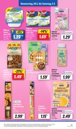 Gazetka promocyjna Lidl - Aktionsprospekt - Gazetka - ważna od 02.03 do 02.03.2024 - strona 49 - produkty: alesto, angebot, backmischung, Bona, coupon, eier, eierlikör, eis, elle, likör, mandel, mandeln, mars, Milbona, natur, papier, preisvorteil, quark, reis, sahne, schlagsahne, speisequark, teller, Ti, torte, ZTE, zucker